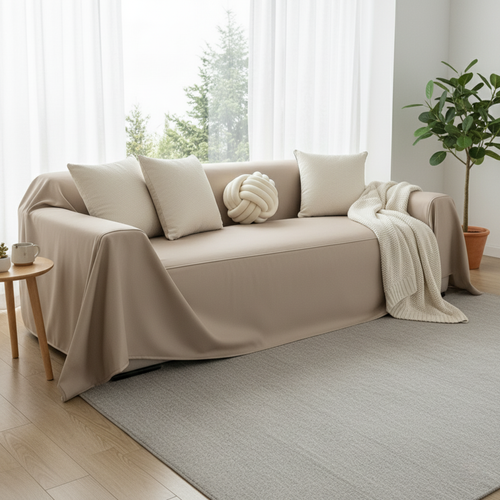 Faux Leather Sofa Cover - Standard