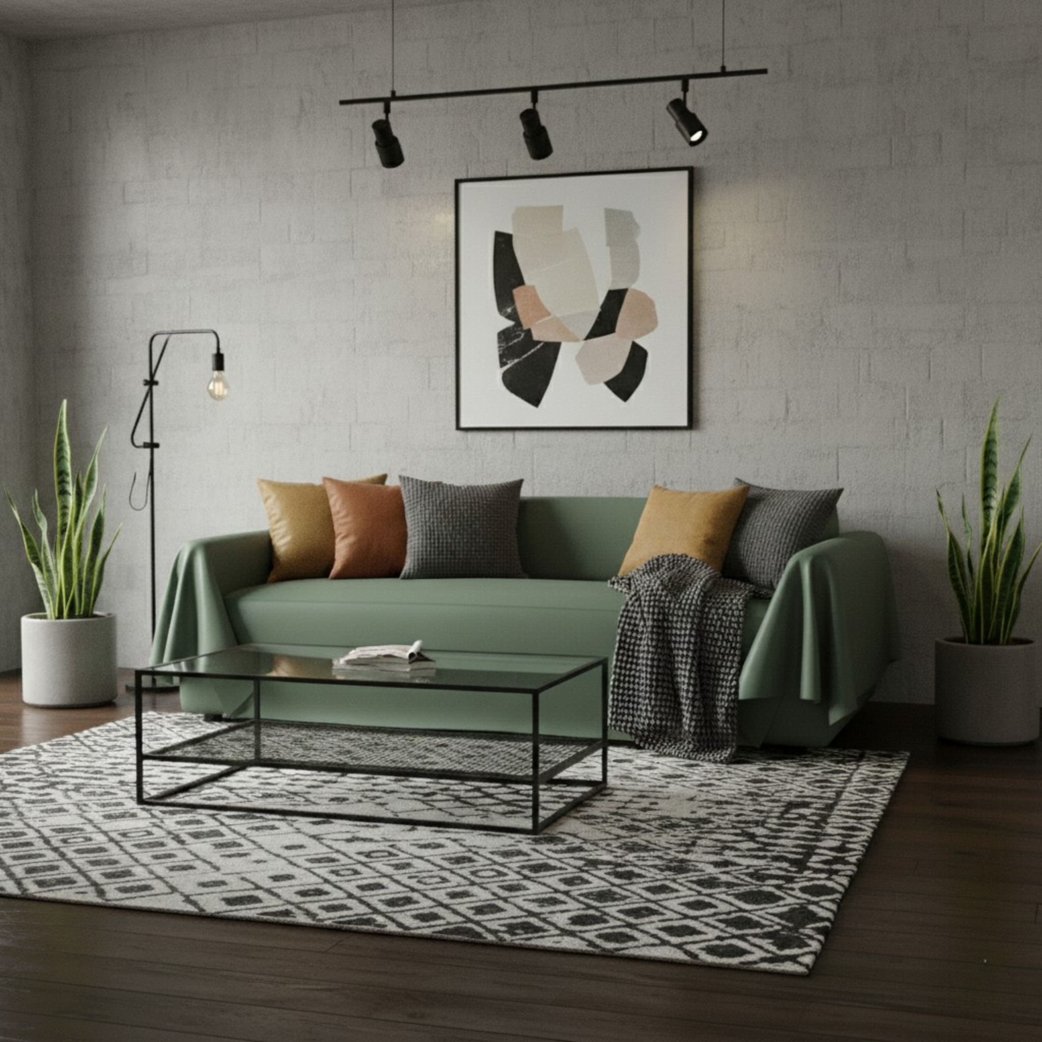 Faux Leather Sofa Cover - Standard