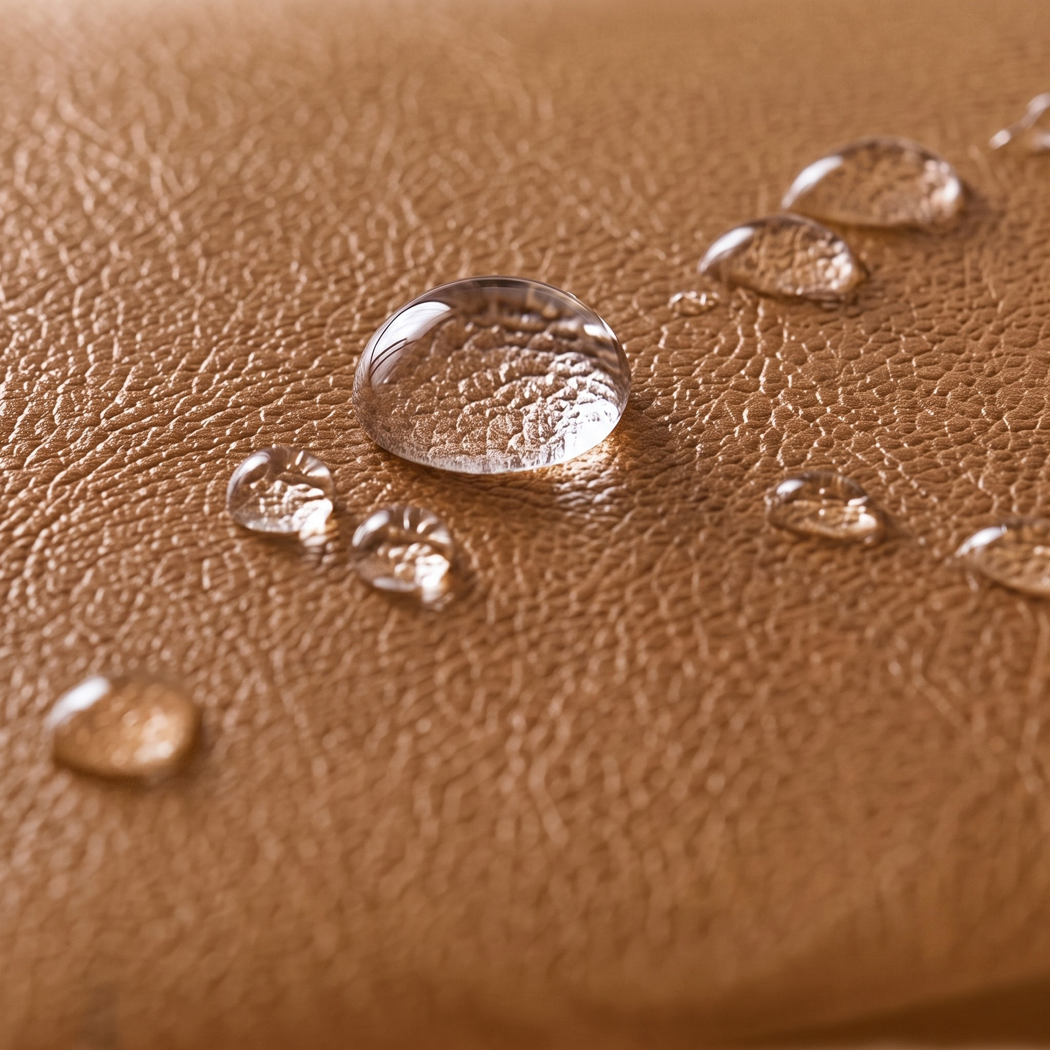 Faux Leather Sofa Cover - L-Shaped