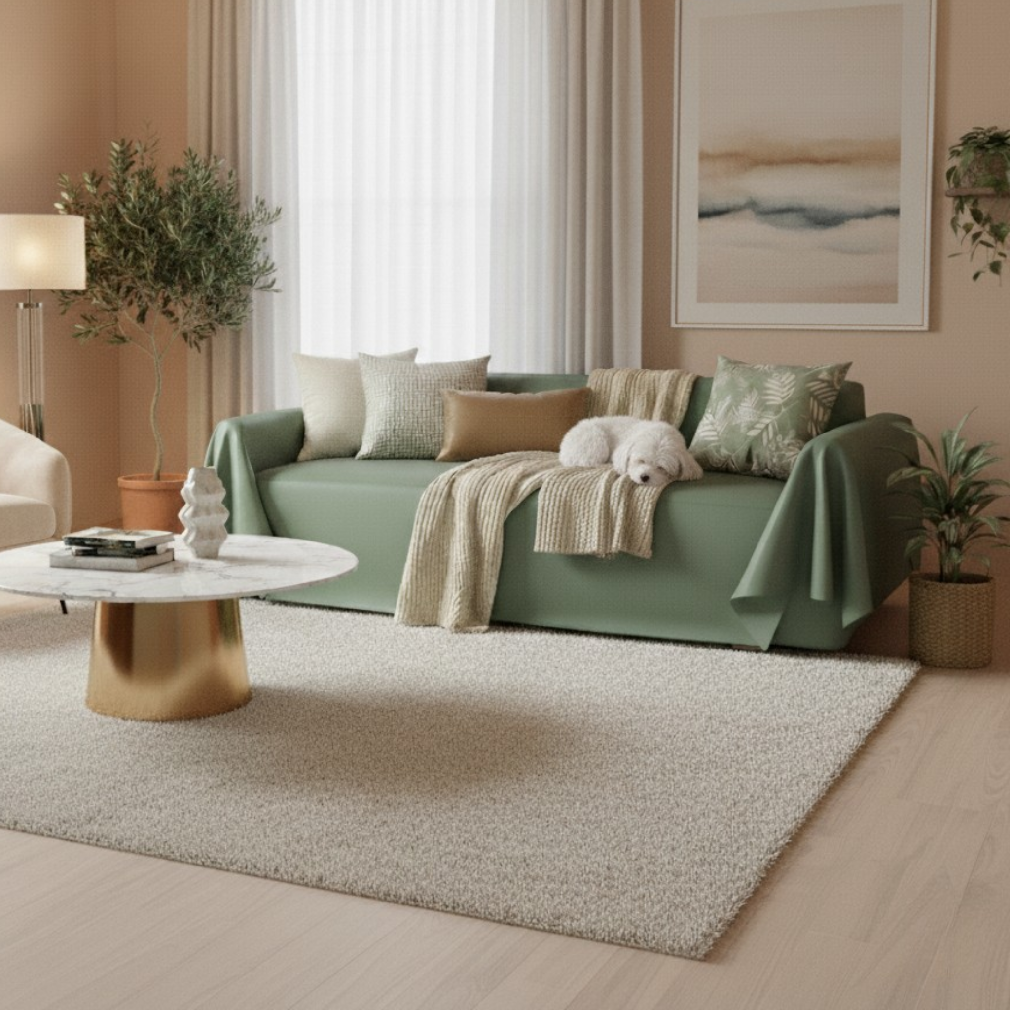 Faux Leather Sofa Cover - Standard