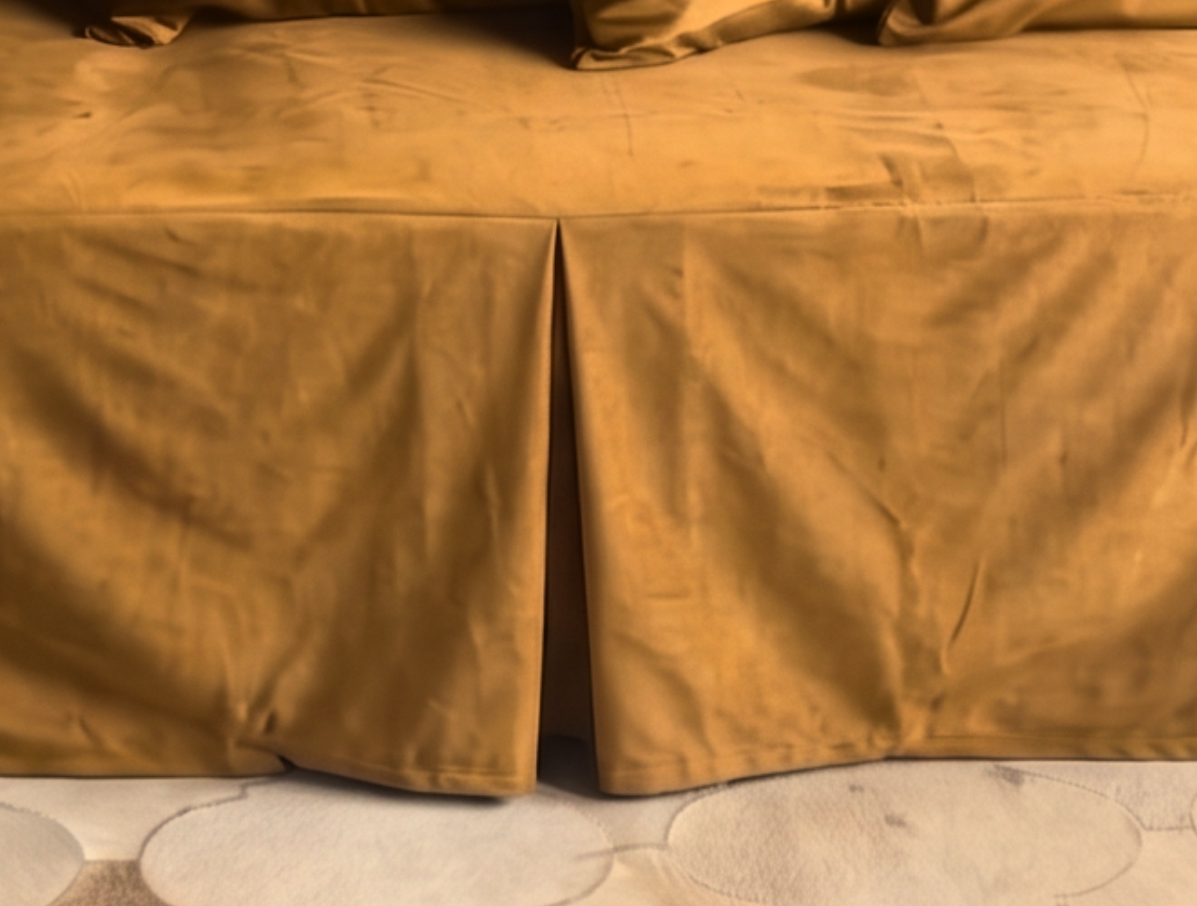 Velvet Sofa Cover (With Pleats) - Standard