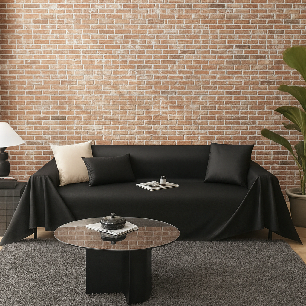 Faux Leather Sofa Cover - Standard