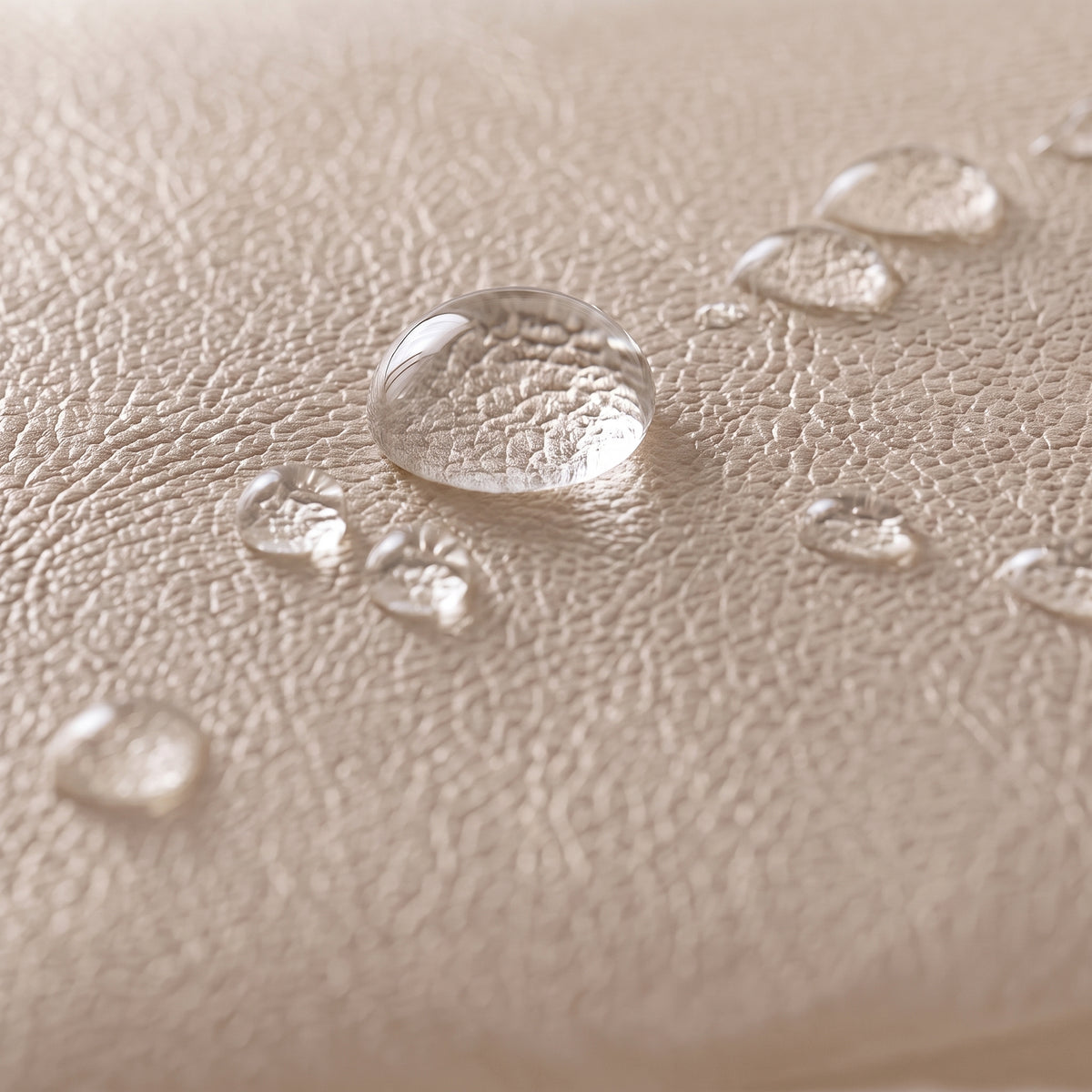 Faux Leather Sofa Cover - L-Shaped